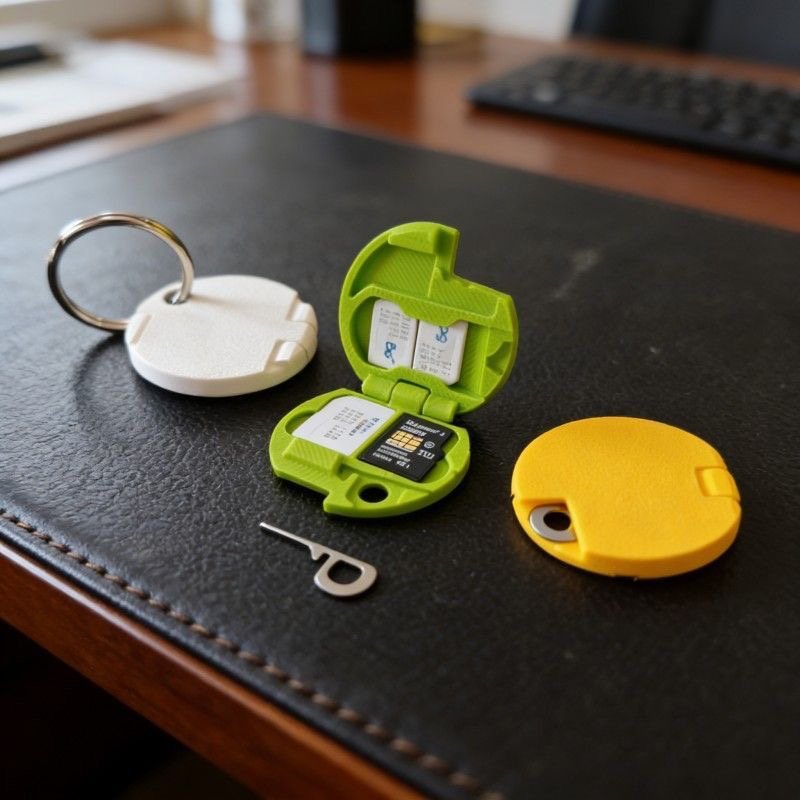 3D Printing Case - 3D-gedruckter SIM- und TF-Kartenhalter, tragbare Speicherkarten-Aufbewahrungsbox