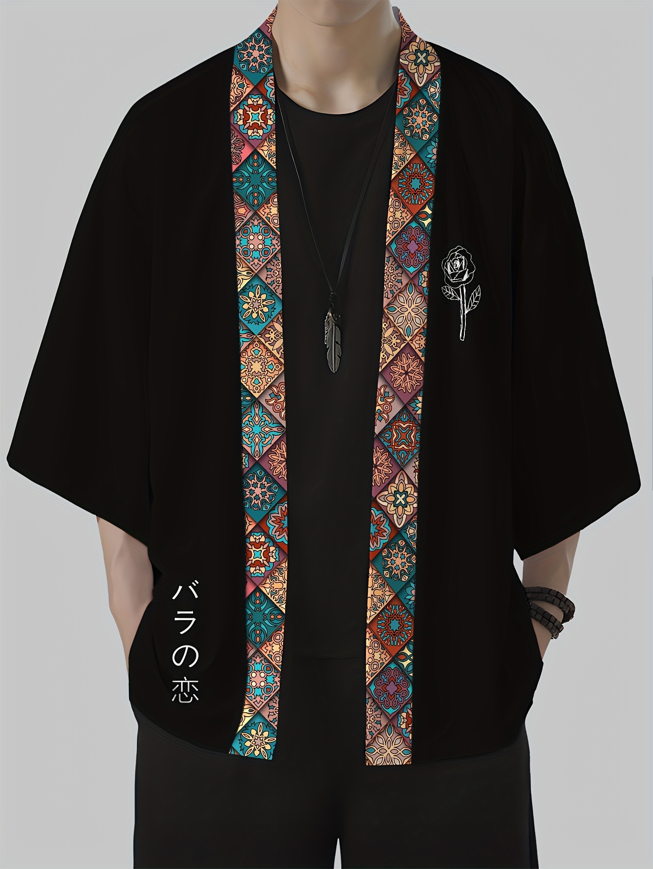3D Printing Design - 2026 Sommer Herren Kimono mit 3D-Druckdesign
