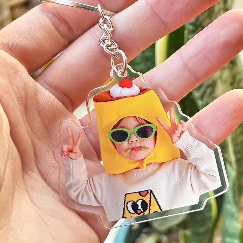 3D Printing Custom - Personalisierte Schlüsselanhänger mit Foto und Text,