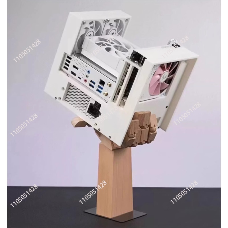 3D Printing Case - Mini-Computergehäuse 3D-Druck ITX Kleines Sea-View Mini-Computergehäuse
