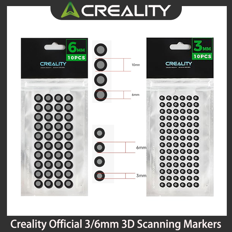 3D Printing Online - Offizielle 3/6 mm 3D-Scan-Marker von Creality