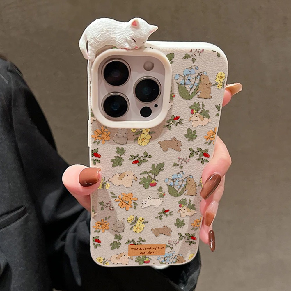 3D Printing Case - 3D süße Katze Hund Kaninchen Muster
