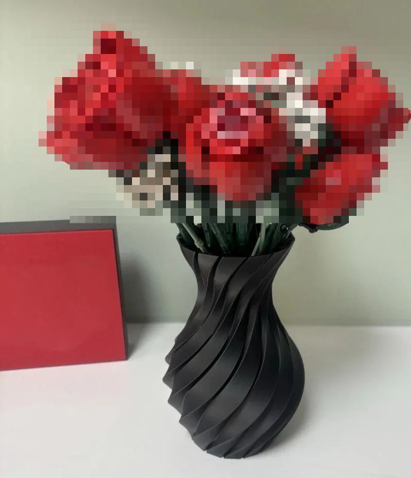 3D Printing Lego Bricks - Vase für Lego Bouquet Rosen Blumen