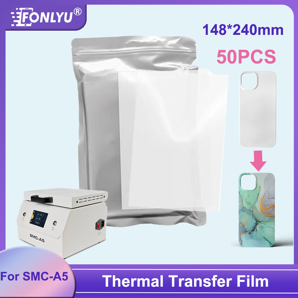 3D Printing Case - Fonlyu 50 Stück 3D-Sublimationsfolie, Papier für