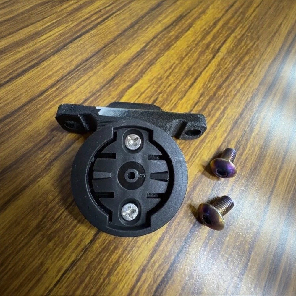 3D Printing File Free - Schwarzer 3D-gedruckter ABS-Sattellichthalter für Rennräder, passend