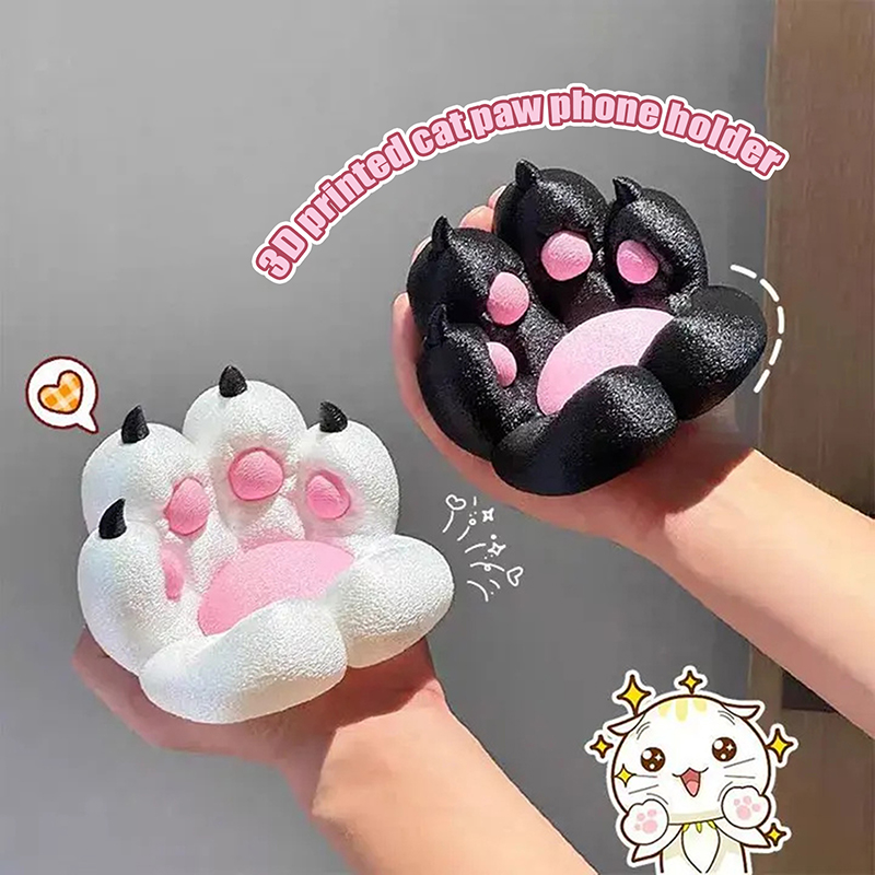 3D Printing Holder - 1pc Kreative Katze Klaue Dekoration Niedlichen