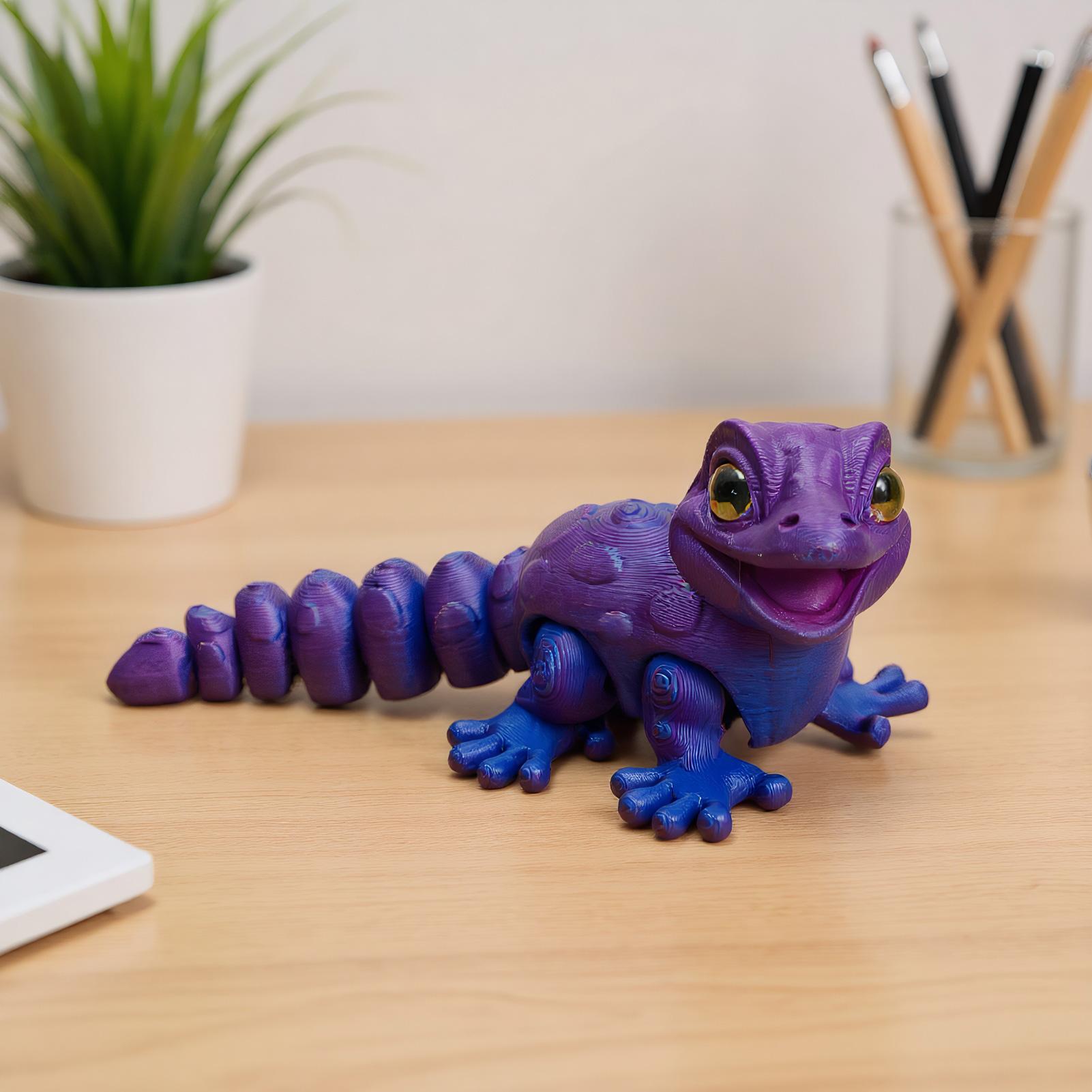3D-gedruckte Gecko-Figur, Eide – 3D Printing Mockup Bewertung und Preis