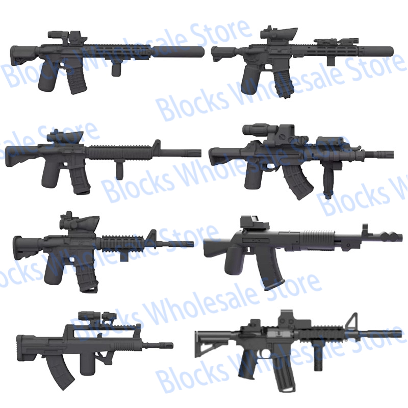 MOC Militär-Figuren-Ausrüstung – 3D Printing Lego Bricks Bewertung und Preis