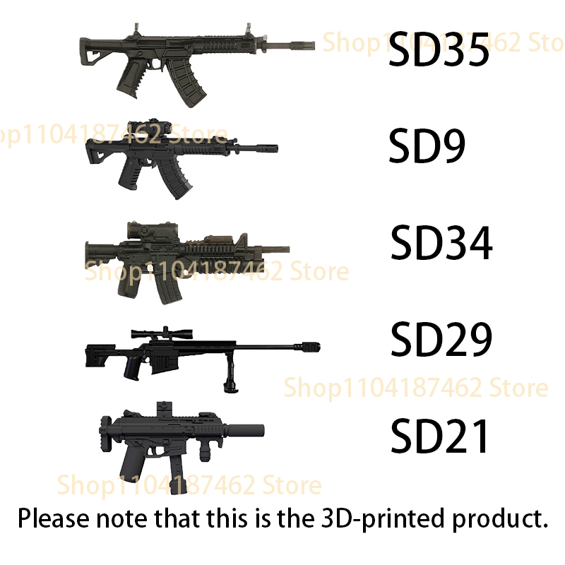 Militär-Soldaten-Figuren Ausrü – 3D Printing Lego Bricks Bewertung und Preis