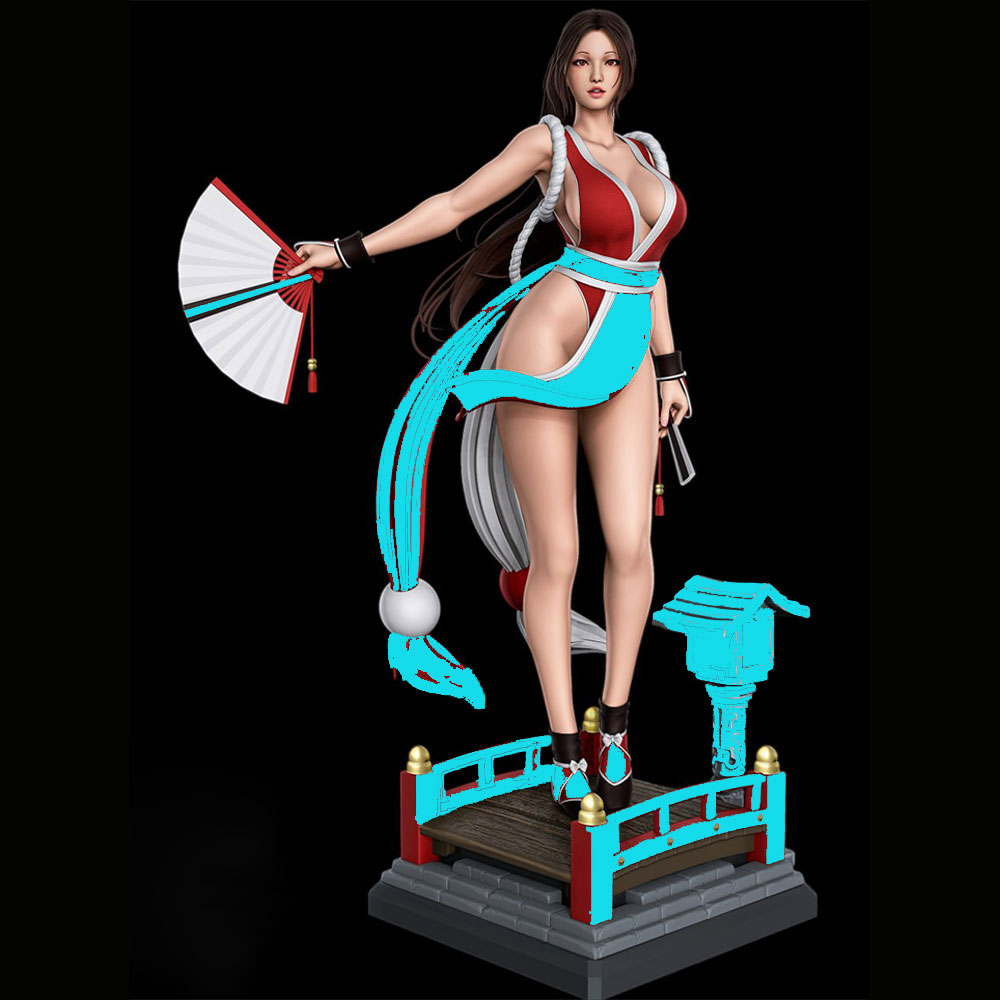 1/24 Sexy Langhaariges Mädchen – 3D Printing Mockup Bewertung und Preis