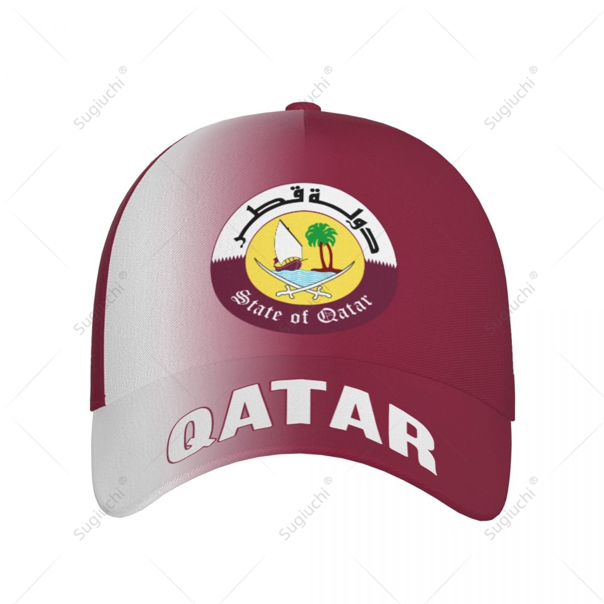 Unisex-Baseballmütze, Katar-Fl – 3D Printing Qatar Bewertung und Preis
