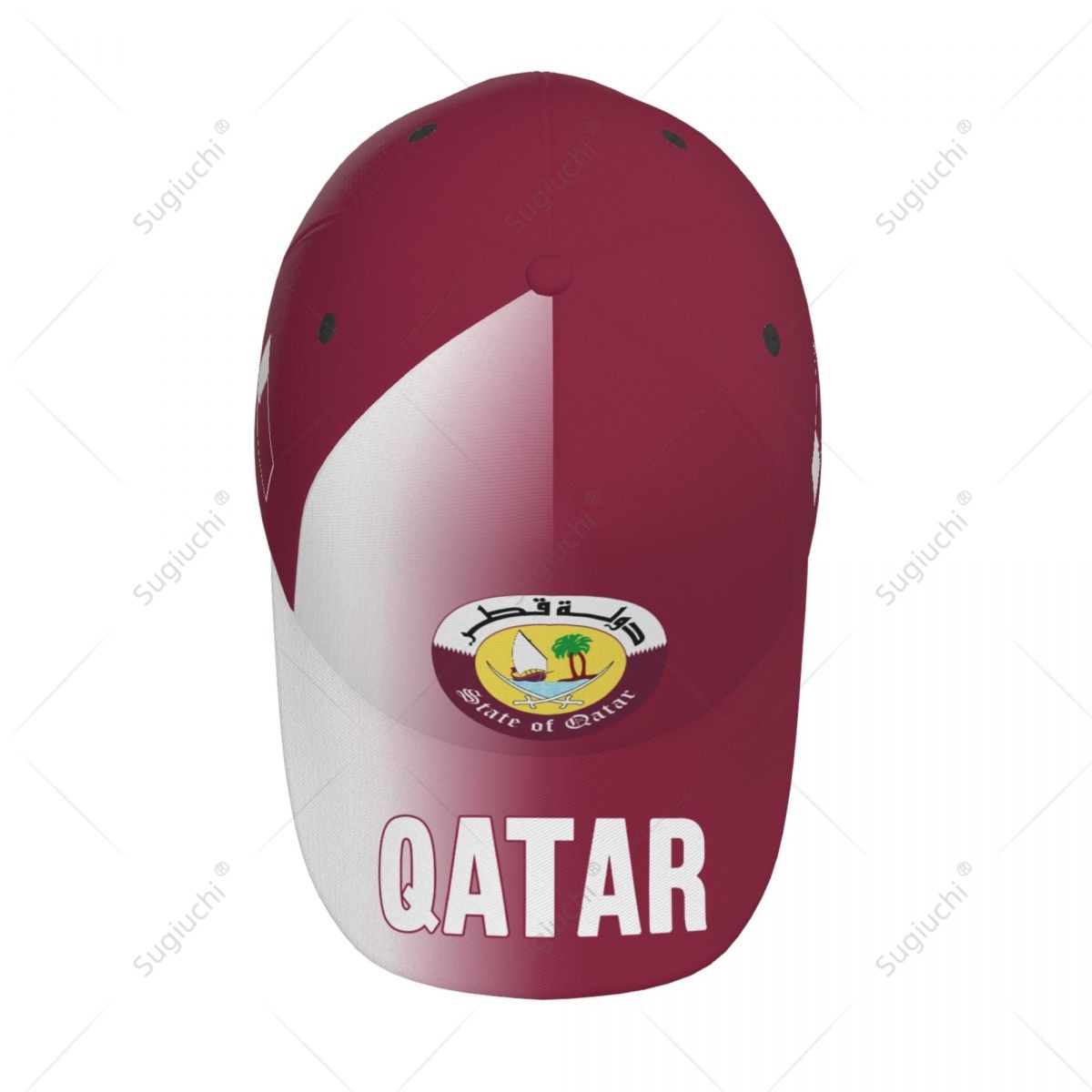 Unisex-Baseballmütze, Katar-Fl – 3D Printing Qatar Bewertung und Preis