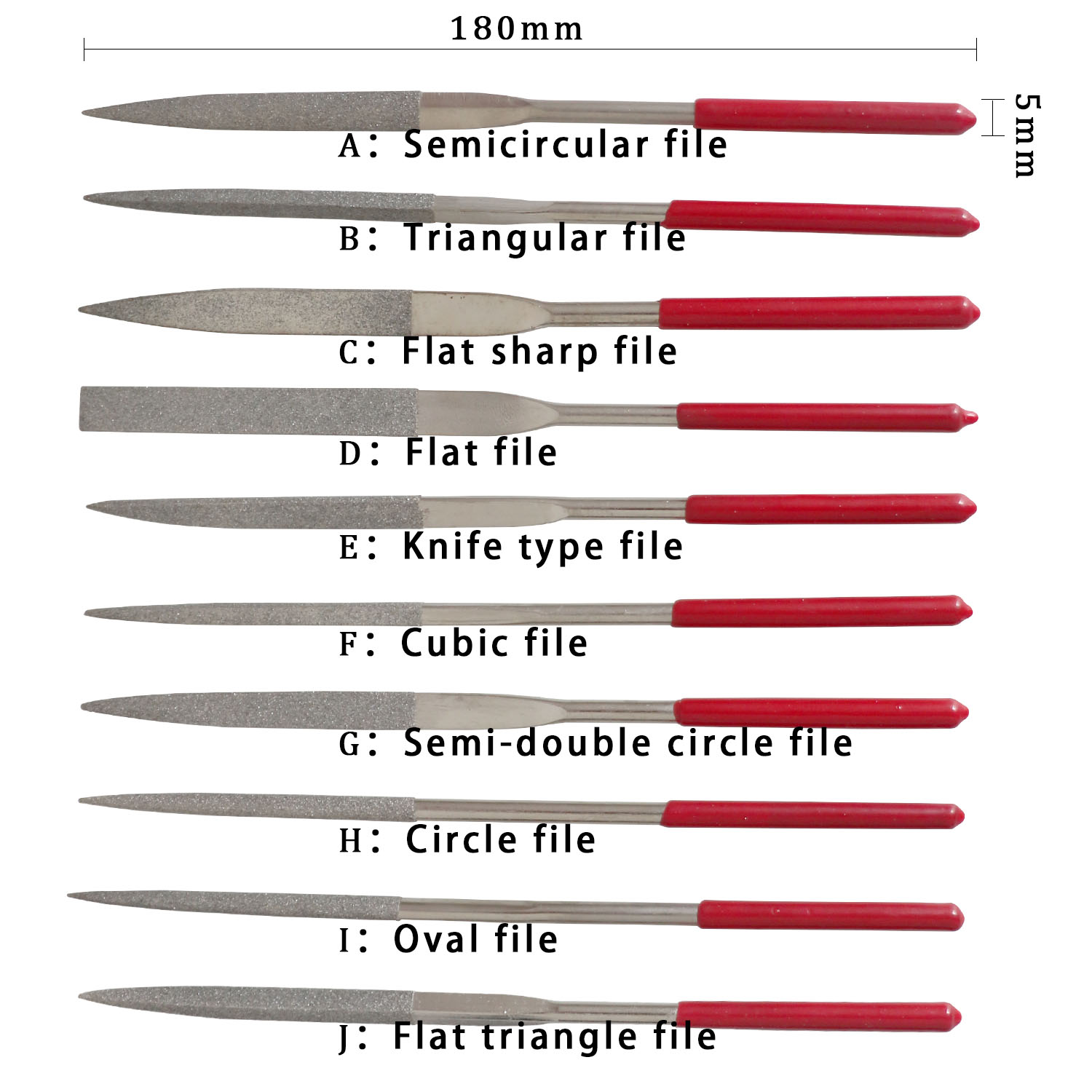 10-teiliges Diamant-Nadelfeile – 3D Printing File Free Bewertung und Preis