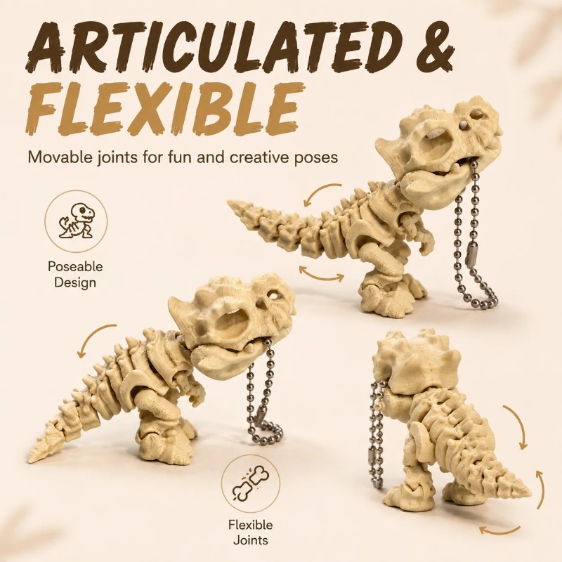 Neues 3D-gedrucktes Tyrannosau – 3D Printing Pla Bewertung und Preis