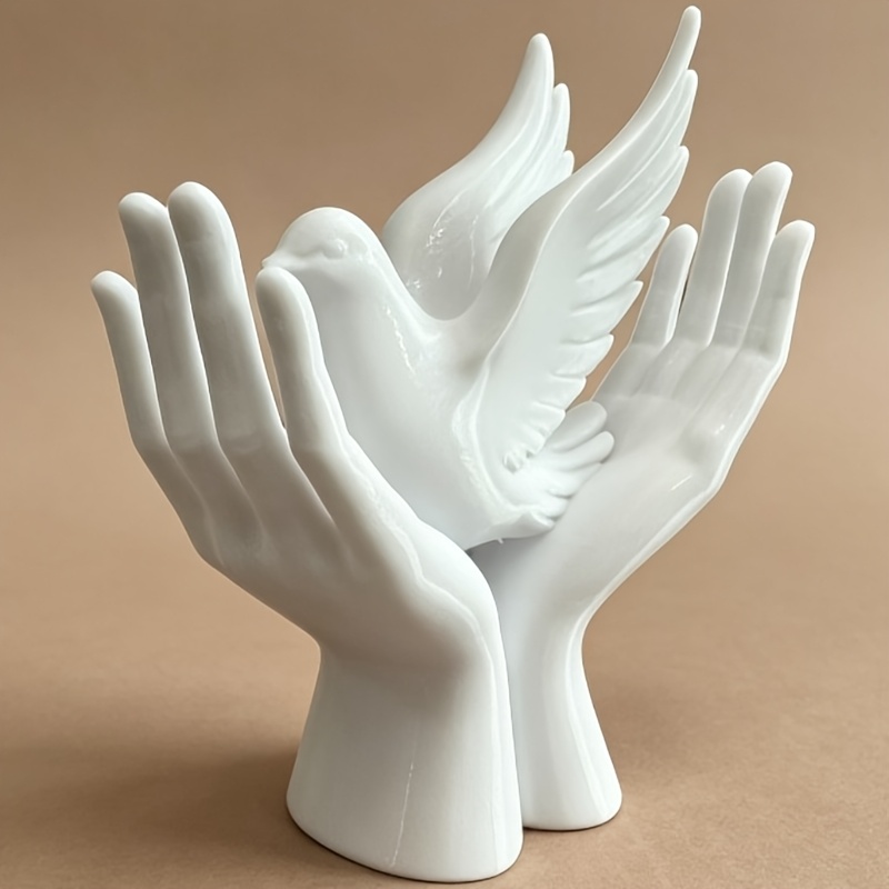 1-teilige Friedenshand-Statue  – 3D Printing Mockup Bewertung und Preis