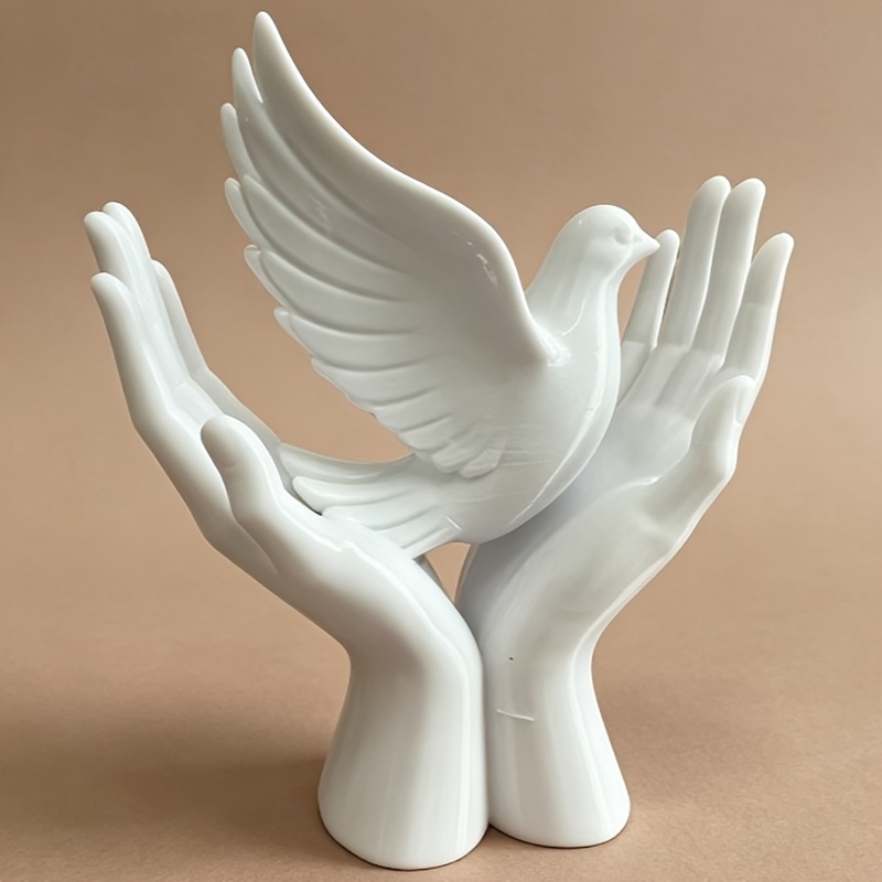 1-teilige Friedenshand-Statue  – 3D Printing Mockup Bewertung und Preis