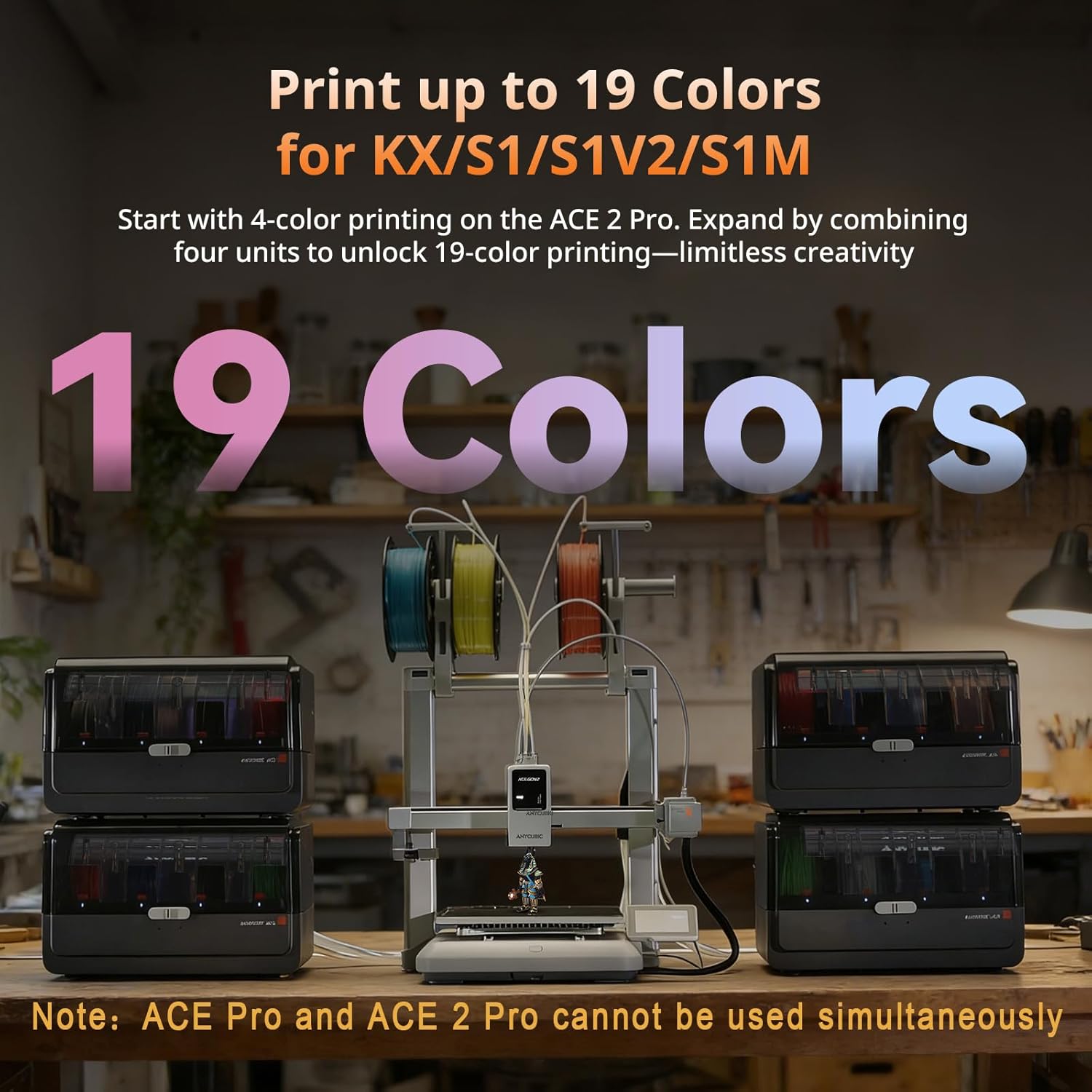 Anycubic ACE 2 Pro 3D-Drucker  – 3D Printing Deck Box Bewertung und Preis