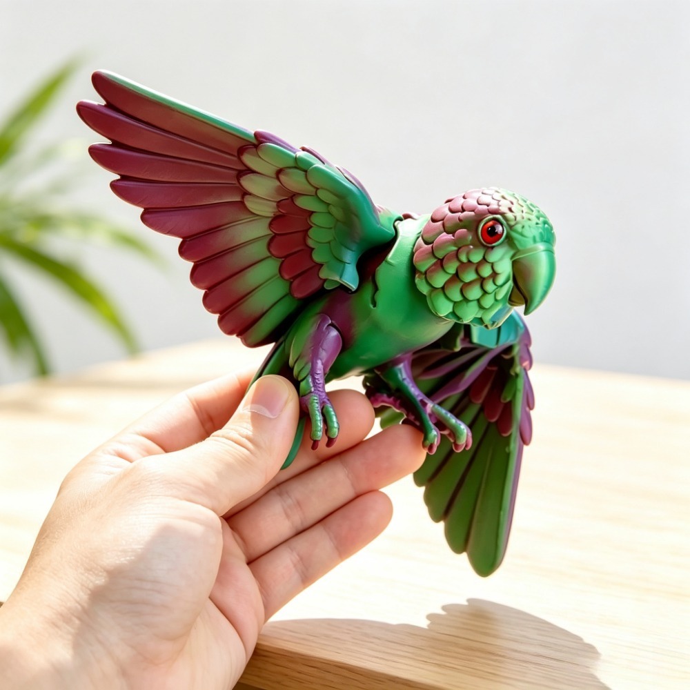 3D-Gedrucktes Niedliches Papag – 3D Printing Mockup Bewertung und Preis