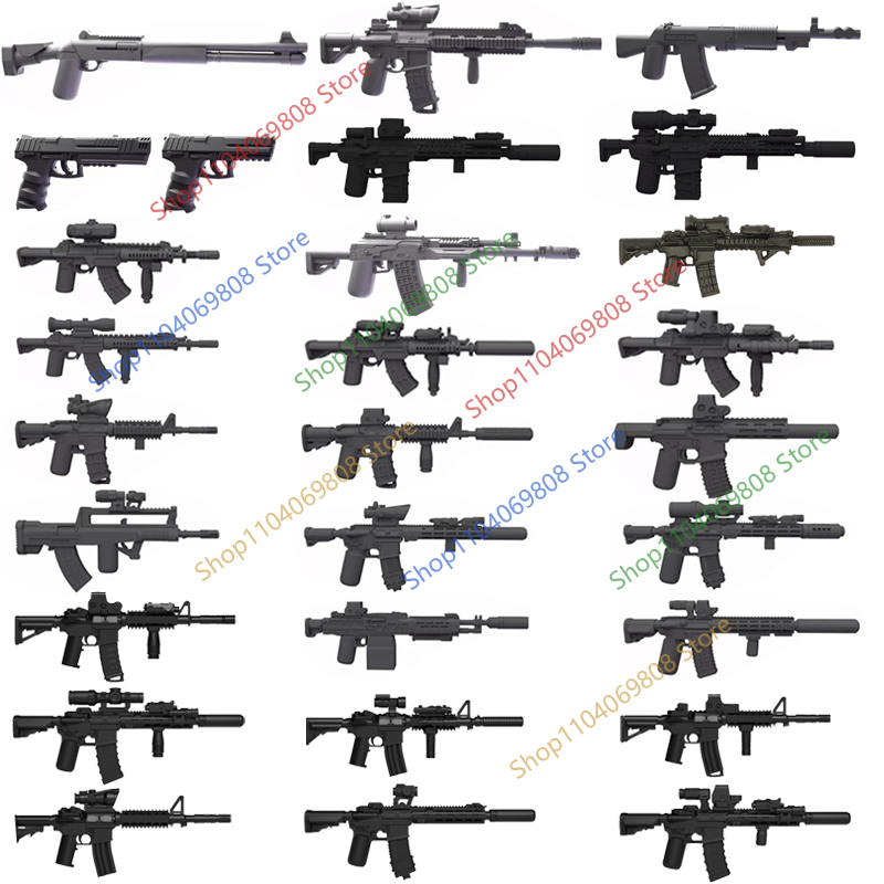 Militärische Soldaten Figuren  – 3D Printing Lego Bricks Bewertung und Preis