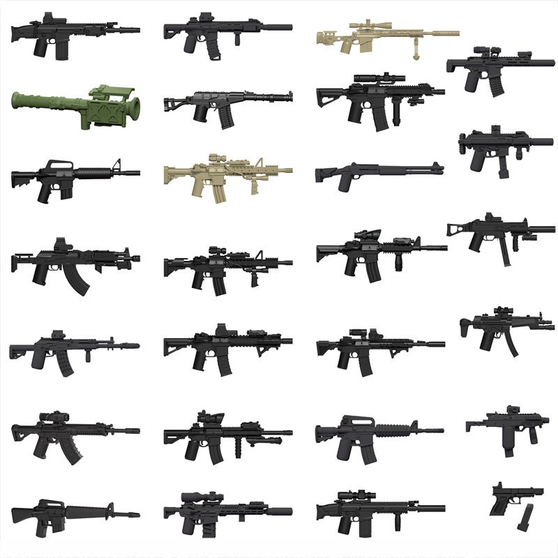 Militärische Soldaten Figuren  – 3D Printing Lego Bricks Bewertung und Preis