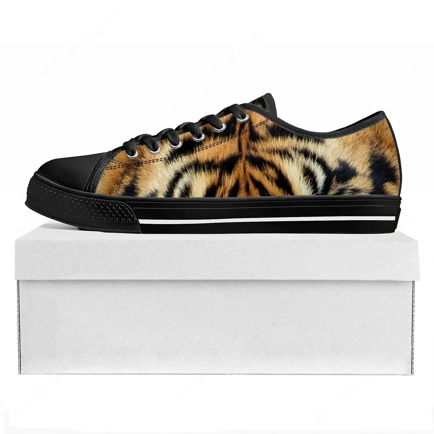 Tiger Stripe 3D-Druck Low-Top- – 3D Printing Custom Bewertung und Preis