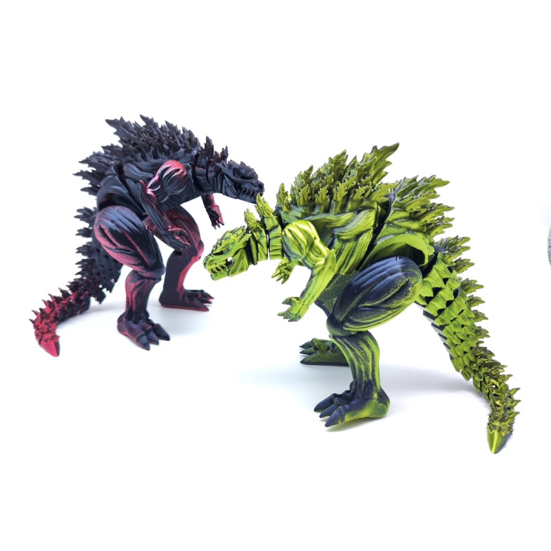 3D-gedruckte Muskel-Dinosaurie – 3D Printing Mockup Bewertung und Preis