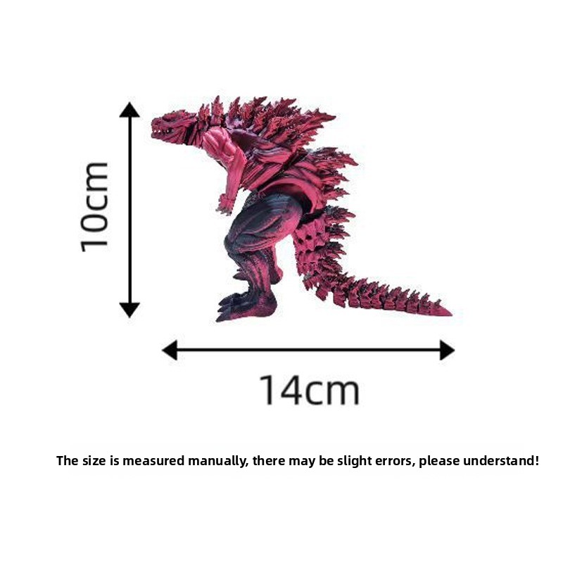 3D-gedruckte Muskel-Dinosaurie – 3D Printing Mockup Bewertung und Preis