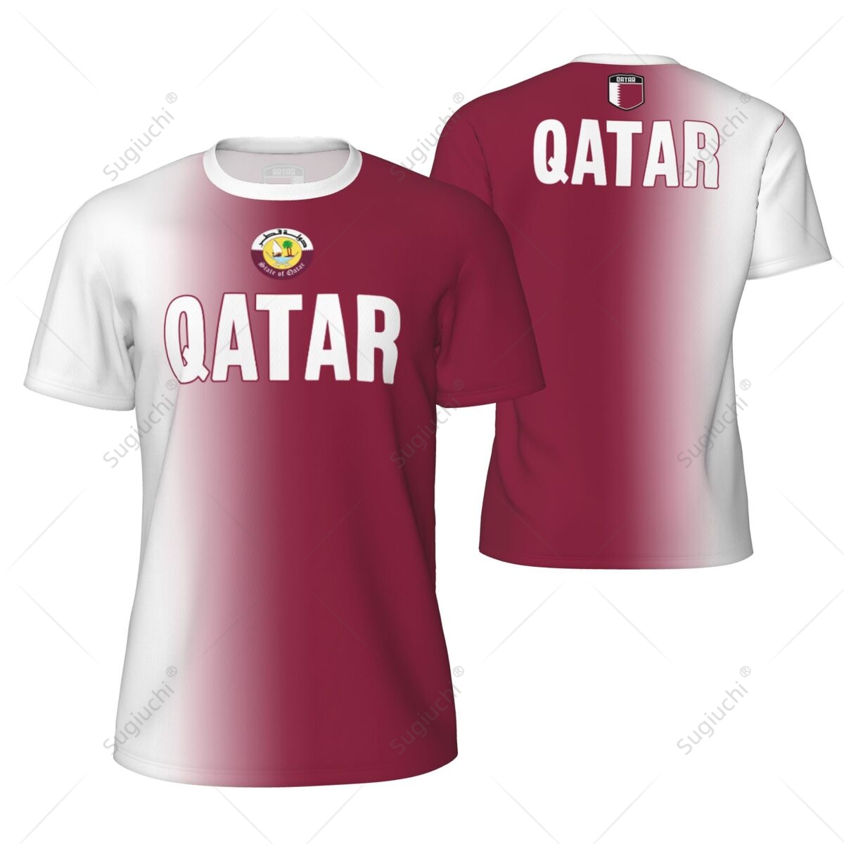 Sport-Mesh-T-Shirt mit Katar-F – 3D Printing Qatar Bewertung und Preis