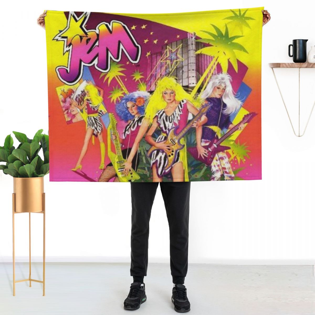 Jem and the Holograms Überwurf – 3D Printing Hologram Bewertung und Preis