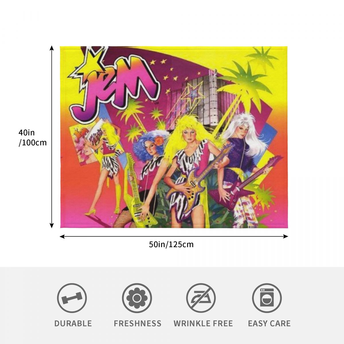Jem and the Holograms Überwurf – 3D Printing Hologram Bewertung und Preis