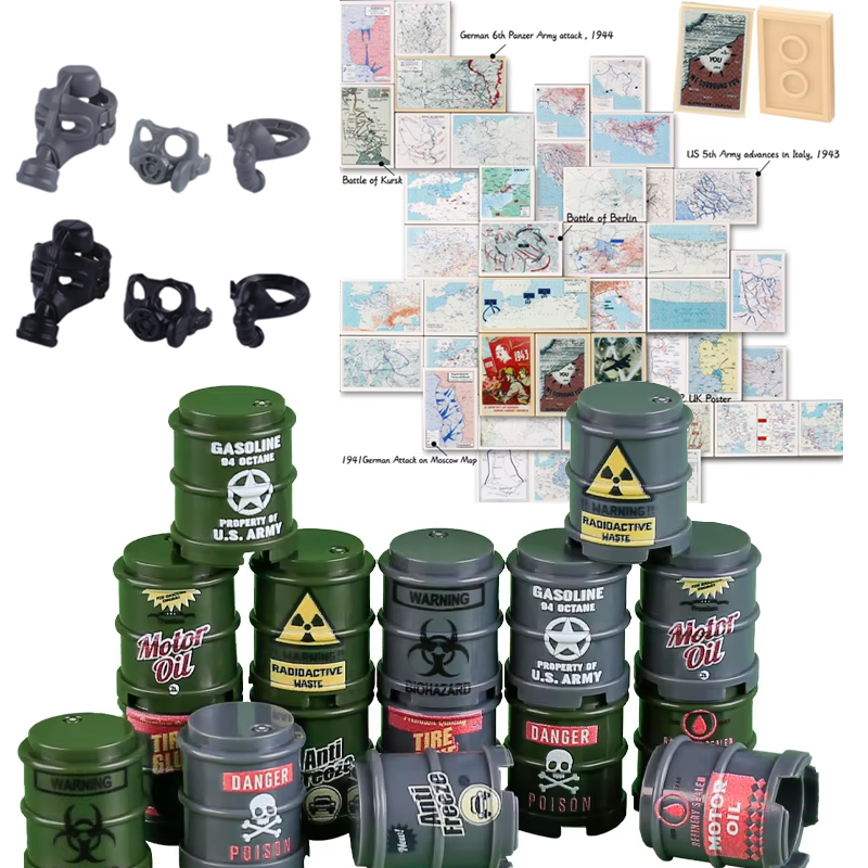Militärische Bausteine 3D Ziga – 3D Printing Lego Bricks Bewertung und Preis