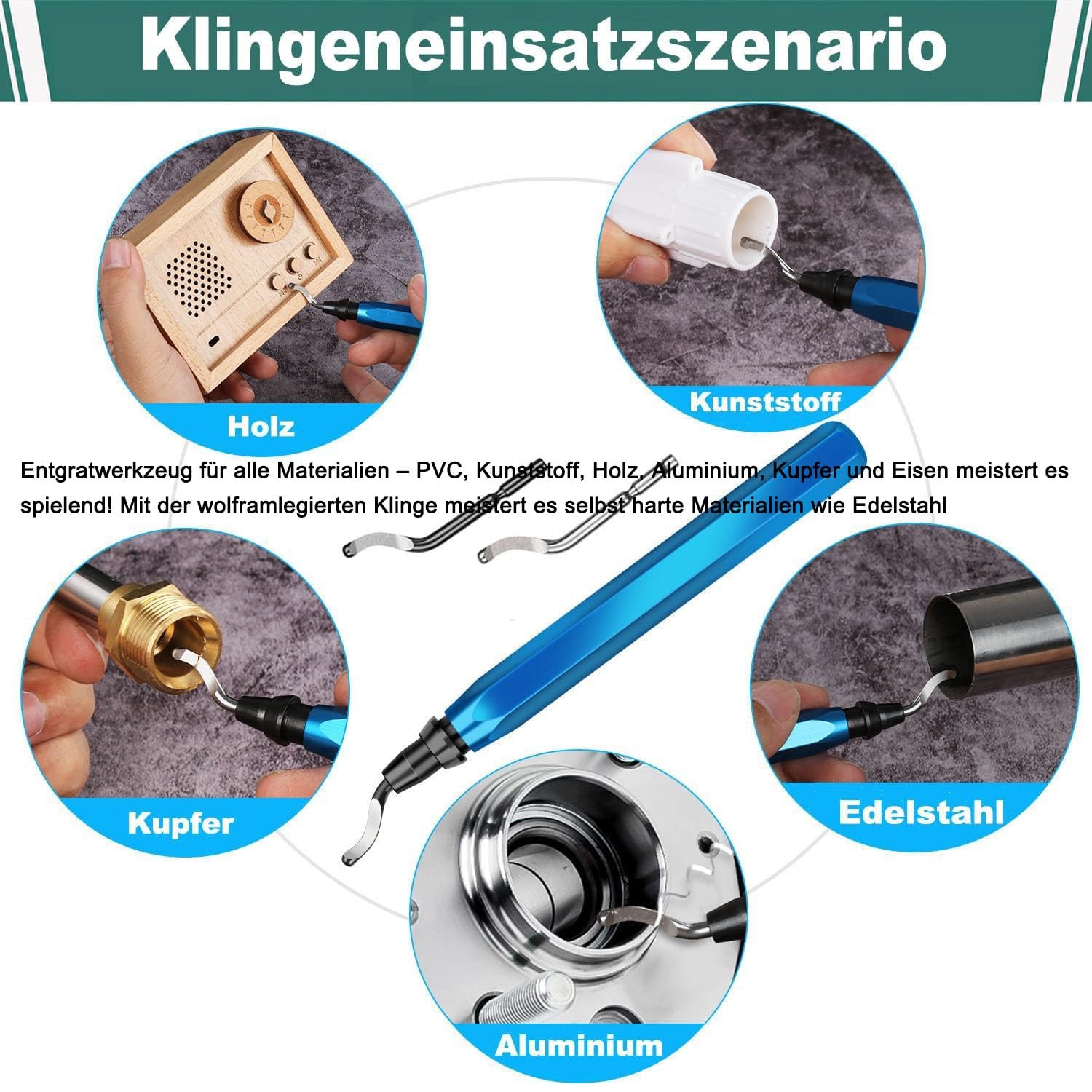 3D-Druck Entgratwerkzeug-Set R – 3D Printing File Free Bewertung und Preis