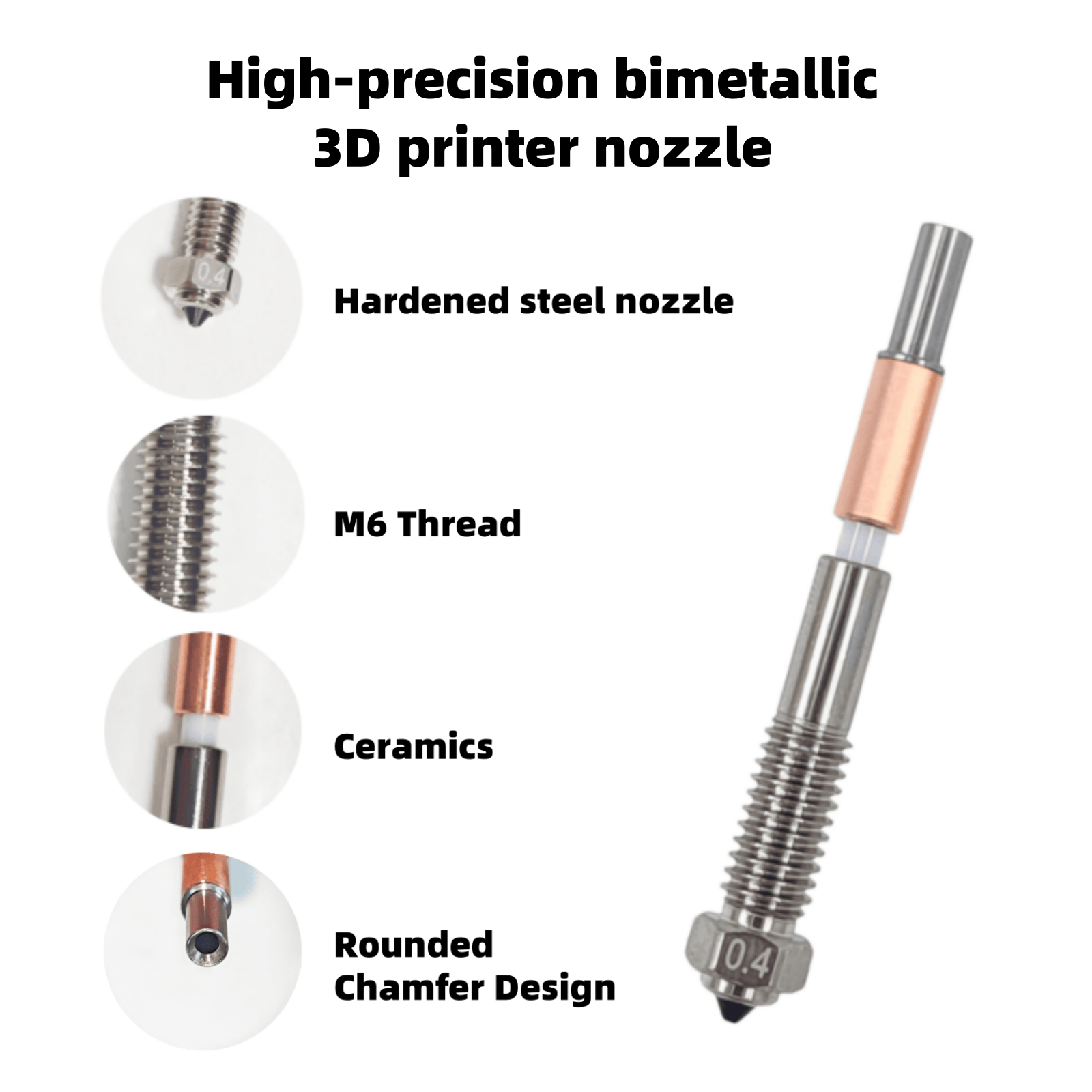 Bimetalldüse für QIDI Plus 4 0 – 3D Print Removal Tool Bewertung und Preis