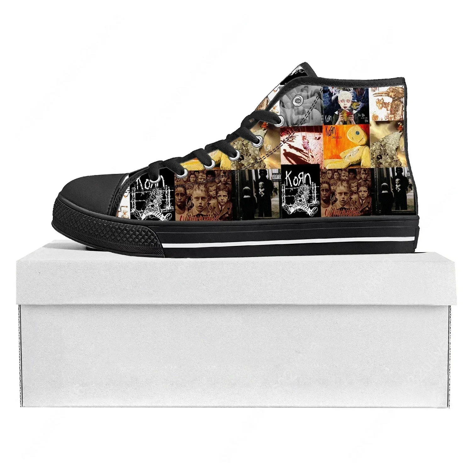 Korn Rock Band High-Top-Sneake – 3D Printing Custom Bewertung und Preis