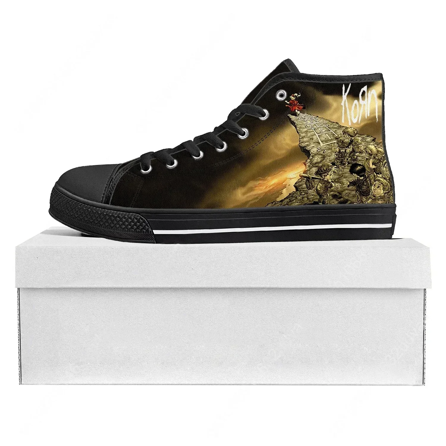 Korn Rock Band High-Top-Sneake – 3D Printing Custom Bewertung und Preis