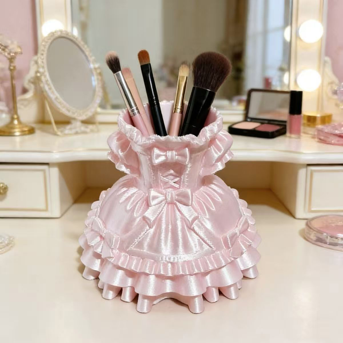 Prinzessinnen-Kleid Make-up Pi – 3D Printing Holder Bewertung und Preis