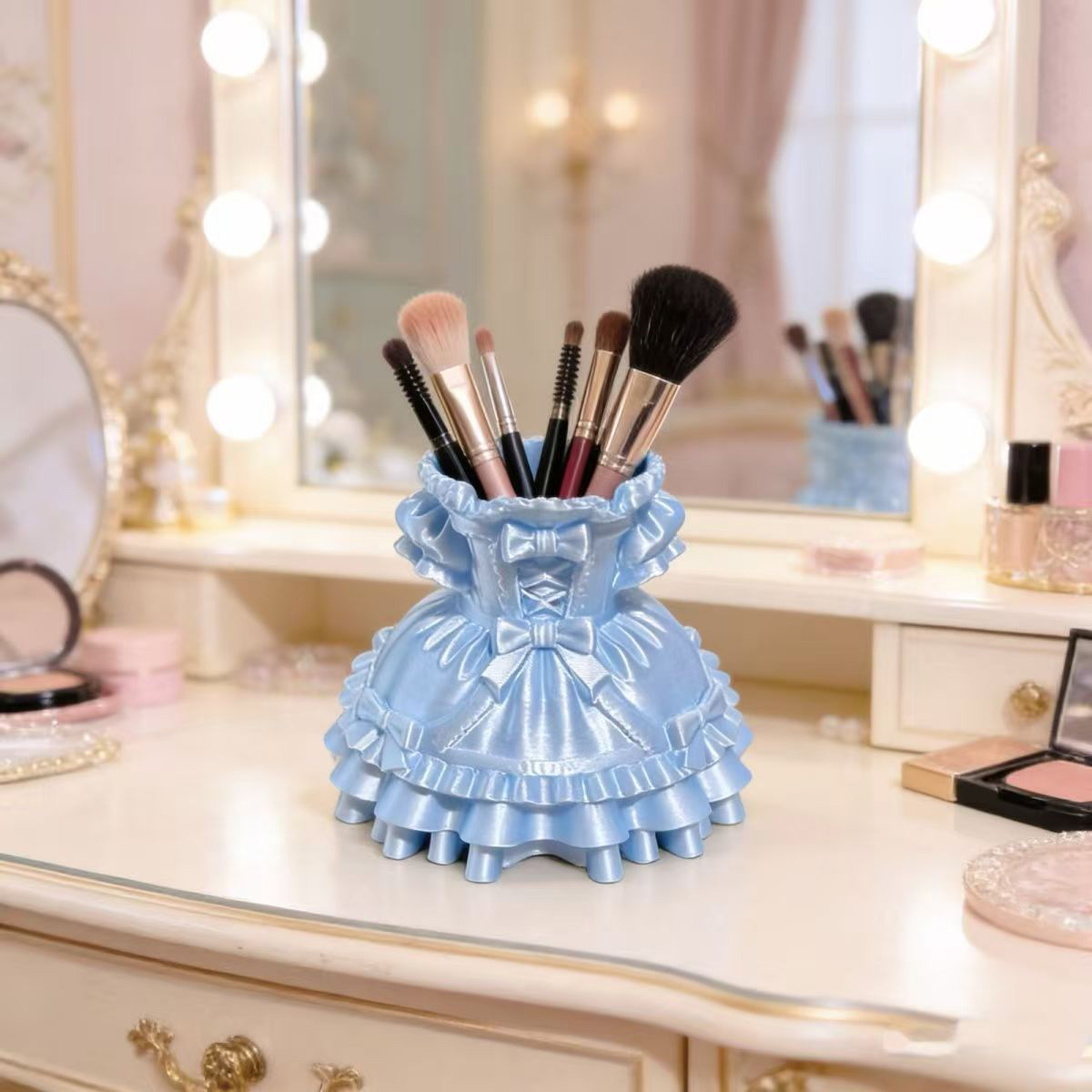 Prinzessinnen-Kleid Make-up Pi – 3D Printing Holder Bewertung und Preis