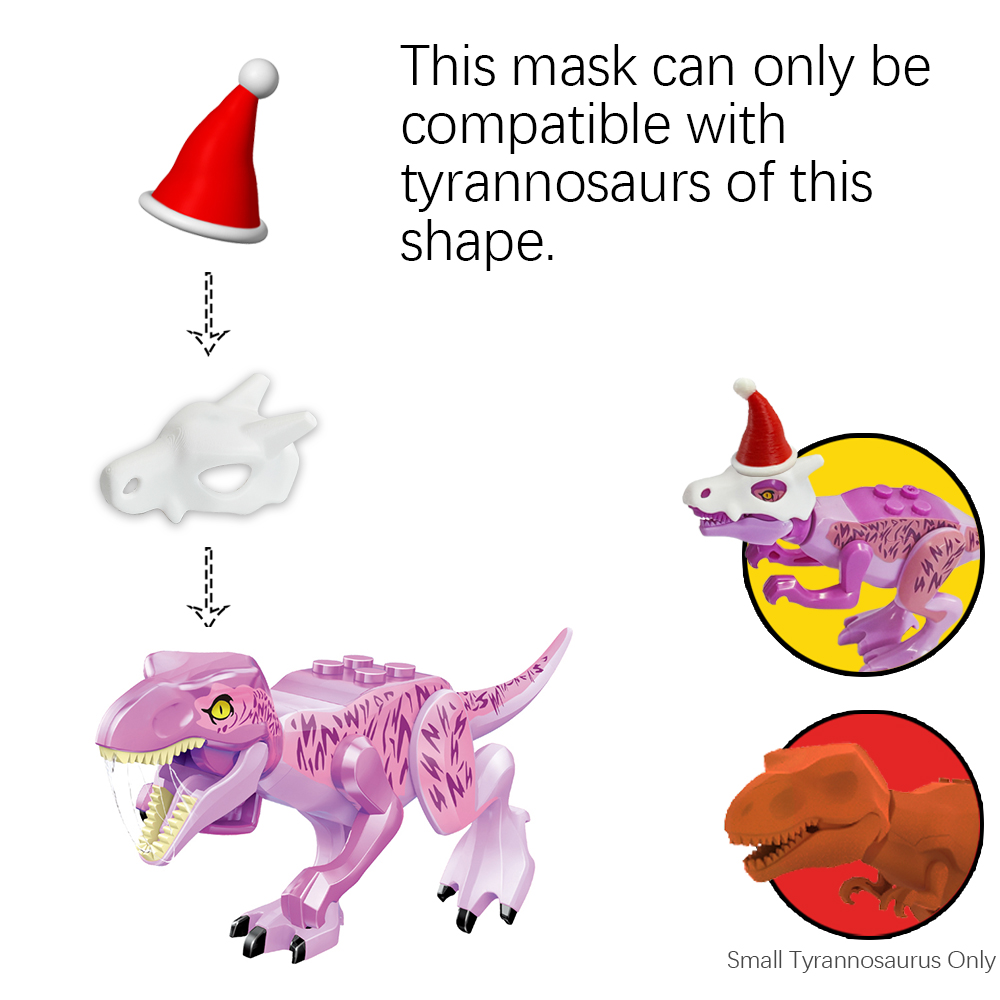 Jurassic Dinosaurier Schädel M – 3D Printing Lego Bricks Bewertung und Preis